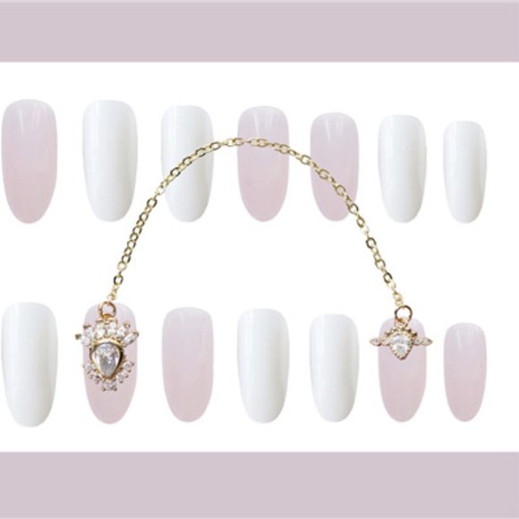 Pink Pudding Charm Press-on Nails - Picture 5 of 12